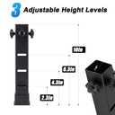 YESIDEA Square Table Leg Extenders, Table Legs Diameters 1.88in 4 Pack