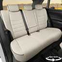 HKZ Fit RAV4 Car Seat Covers Set for Toyota RAV4 2021-2024 Prime SE,XSE & 2019 2020 2021 2022 2023 2024 2025 Hybrid/PHEV SE,XSE - 5 Seats Full Set Leather(Beige)