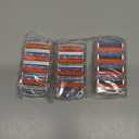 12 Pcs Razor Blade Shaving Razor Blade Refills for Fusion 5, a More Comfortable Shave for Men, Orange New Version