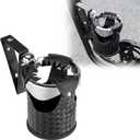 KEMIMOTO Super73 Cup Holder PU Leather Compatible with Super73 Under Seat Drink Holder Super 73 Accessories Black