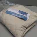 H.VERSAILTEX Chair Slipcover Reversible Chair Cover Water Resistant Couch Cover Washable Chair Cover Non-Slip Fabric Furniture Protector with Elastic Strap for Pets(Armchair, Ivory/Beige)