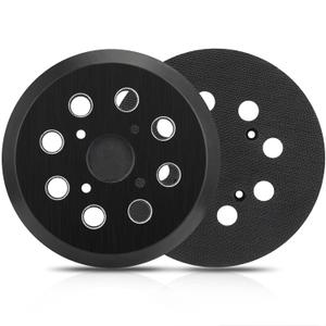 2 Pack 5" 8 Hole Hook & Loop Replacement Sander Pads Compatible with Ryobi Random Orbital Sander PCL406 RS240 RS280 RS280VS RS281VS RS290 P410, Replacement Backing Pad Parts # 030157001018