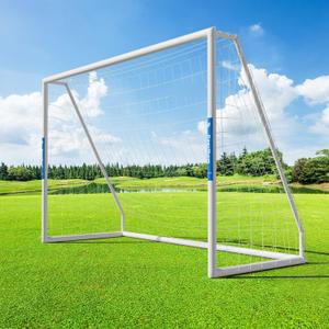 Soccer Goals 10x6.5/8x6/8x5/6x4/12x6 Soccer Nets for Backyard Portable Soccer Goals Post Soccer Training Equipment, Weatherproof PVC Soccer Goal
