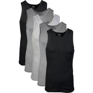 Gildan Men's A-Shirt Tanks, Multipack, Style G1104 (Medium)
