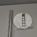 NearMoon Standing Paper Towel Holder, Kitchen Paper Towel Tissue Holder- for Bathroom Kitchen Countertop, Standard or Jumbo-Sized Roll Paper (with Marble Base, Brushed Nickel)