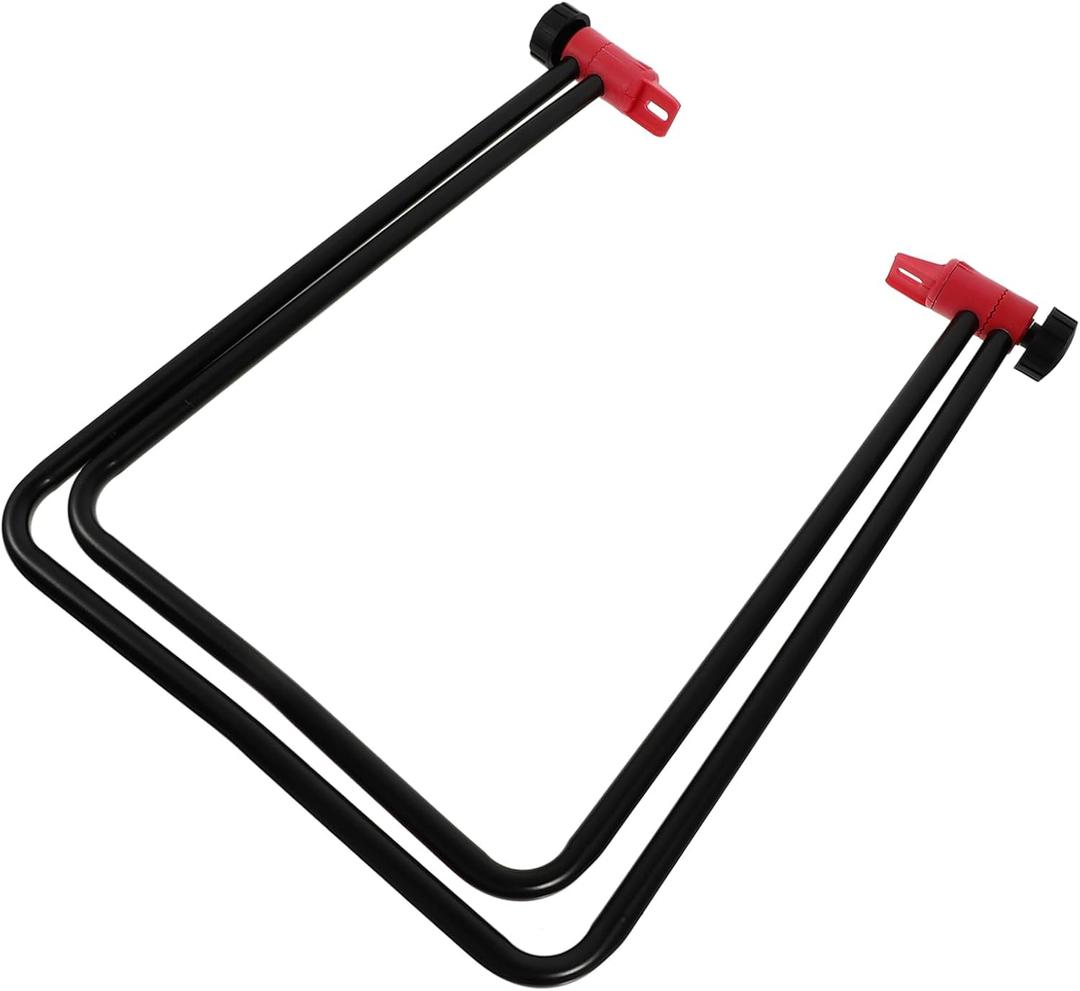 SKISUNO Portable Bike Stand Convenient Folding Rack for Easy Parking and Repair Sturdy and Lightweight Kickstand for All Types Space-saving Design, Pack of 2 