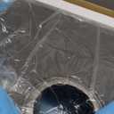 21 Inch Kitchen Sink Single-Bowl - Drop in Stainless Steel Residential Sink with Single Hole, Top-Mount Modern Sinks with Rear Drain, Nano-Silver, 21" X 18" X 9"