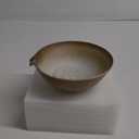 ELITEA Matcha Green Tea Bowl Chawan with Spout Pottery Clay Large