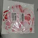Our Cherry on Top Decorations - Pink Cherry Bow Party Garland for Birthday, First Baby Shower, and Valentines Themed Celebrations