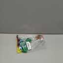 Cat Feather Collar Toy, Interactive Toys for Indoor Cats Self Play Funny Teaser Wand Neck 3-in-1 Collar Toy Feathers with Bell & 3 Refills Hands Free for Cats Play Blue