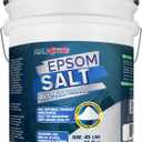 MaxTite Epsom Salt (45 lbs) - Magnesium Sulfate USP for Soaking, Relaxation, Stress Relief, Skin Care & Garden - Sourced from USA