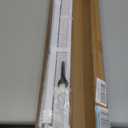 LazBlinds No Tools No Drill 1" Vinyl Mini Blinds, Cordless Blinds for Windows, Light Filtering Horizontal Window Blinds & Shades, 24" W x 64" H, White