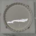 LOVECASA Porcelain Quiche Baking Dish,10 Inch Reusable Pie Pan Quiche Pan, Non-Stick Round Pie Dish, Tart Pan with Ruffled Edge,Pie Pan for Pies | Microwave,Dishwasher,and Oven Safe (White)