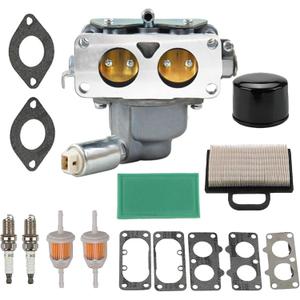 MIA10632 LA120 LA130 Carburetor Replacement for Briggs Stratton 405777 406777 407777 445677 445777 445577 791230 799230 699709 499804 20hp 21hp 23hp 24hp 25hp Models V-Twin Gas Engine Motor MIA10632 LA120 LA130 Carburetor Replacement for Briggs Stratton 405777 406777 407777 445677 445777 445577 791230 799230 699709 499804 20hp 21hp 23hp 24hp 25hp Models V-Twin Gas Engine Motor