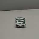  Women's Black and White Striped Ankle Length Leggings High Waist Black and White Striped Pants, XL