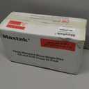 25 Pack Maxtek Standard 14mm Black Signle Disc DVD Cases with Outter Clear Sleeve