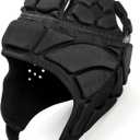 ZENFUN Rugby Helmet Shell, Soft Padded Headgear for Soccer, Protective Football Headguards for Youth, Scrum Cap for Kids, Medium/Large/Extra Large Size