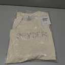Spyder Women's Floral Wordmark Logo Graphic Short Sleeve Tee T-Shirt (M)
