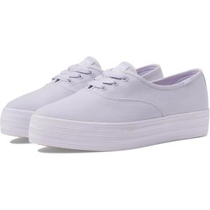 Keds Women's Point Sneaker, Lilac Canvas, 8
