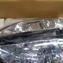 HEADLIGHTSDEPOT Chrome Housing Halogen Headlights Compatible With Mercury Sable 2000-2005 Includes Left Driver and Right Passenger Side Headlamps