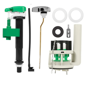 Dilomber 3Inch Flush Valve Repair Kit for Most OnePiece Toilets, Compatible with TOTO Replacement Parts, Includes Toilet Drain Valve, G1/2" Adjustable Fill Valve, Flush Handle Lever, Gasket