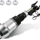 1663201313 Front Left Air Suspension Shock Strut Assembly Compatible with 2012-2019 Mercedes-Benz GL350 GL450 GL500 GL550 GL63 ML250 ML350 ML400 GLE300d GLE350 GLE400 Replace 1663205166