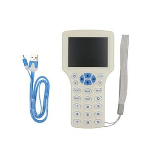 Handheld NFC Smart Card Reader 10 Frequency RFID Access Reader Writer ID IC Reader Accessory