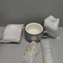 FoldTier Set of 2 Ceramic Cat Mug and Ramen Bowl with Lid 15.2 oz Microwave Cat Coffee Cup 34.5 oz Ramen Bowl with Lid Chopsticks Spoon for Christmas Birthday Gifts(Gray, Purple)