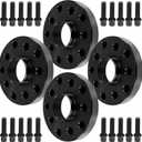 OCPTY 4PCS 5x100/5x112 Wheel Spacers 20mm 14x1.5 Studs 57.1mm Center