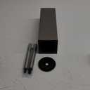BVL Toilet Brush and Holder Set Brushed Nickel Toilet Bowl Cleaner Brush Freestanding for Bathroom