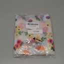 Embroidery Daisy Gauze Floral Table Runner 120 inch 10ft Seasonal Tulle Fabric Holiday Kitchen Dining Table Decoration for Bridal Shower Wedding, Birthday, Valentine's Day Party (Ivory)