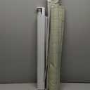 Sun Zero Seraphina Textured Total Blackout Cordless Roman Shade, 27" x 64", Sage Green