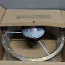 3-Light Flush Mount Ceiling Light Fixture, 12.6" Drum Light with White Fabric Shade, Modern Close to Ceiling Light for Living Room Bedroom Dining Room Kitchen Hallway Entry (Brushed Gold)