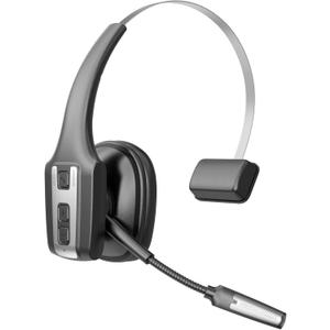 Trucker Bluetooth Headset, V5.3 Bluetooth Headphones with Mic,Wireless Headset with Active Noise Cancelling & Mute Button, 60Hrs Working Time for Truck Drivers,Business Travel,Online Meetings