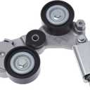 AUQDD 12663047 Belt Tensioner and Pulley Assembly (For 2.4L MILD HYBRID EV-GAS) Fit For 2012-2016 Bu-ick Lacrosse, 12-16 Regal /13-14 Chevy Malibu,2014 Impala (2008-519269 12655192)