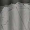 Scrub Jackets for Woman, Zip Front Nurse Jacket, 4-Way Stretch Fabric with Four Pockets Large
