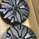 PORTAL Wagon Wheels Replacement 8" Diameter X 3.4" Wide for Utility Wagon Cart