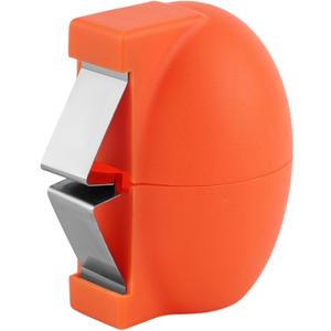 2026 Upgraded Stainless Steel Egg Topper Opener 2 Pack, Egg Cracker Tool for Soft Hard Boiled Eggs, Egg Shell Cutter Remover with Egg Separator,Not suitable for hard-boiled eggs (Orange)