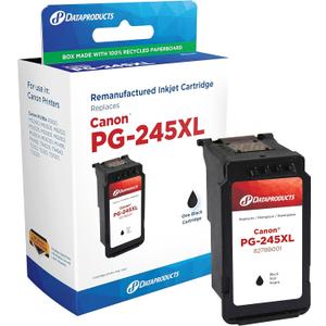 Dataproducts DPCPG245XL Remanufactured Inkjet Cartridges for Canon PG-245 Ink | Black