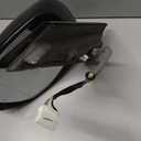 Right Passenger Side Mirror Compatible With 2021 2022 2023 2024 2025 Hyundai Elantra With Manual Folding Power Glass Heated Blind Spot Turn Signal Black Replace#87620AA170(8Pins)