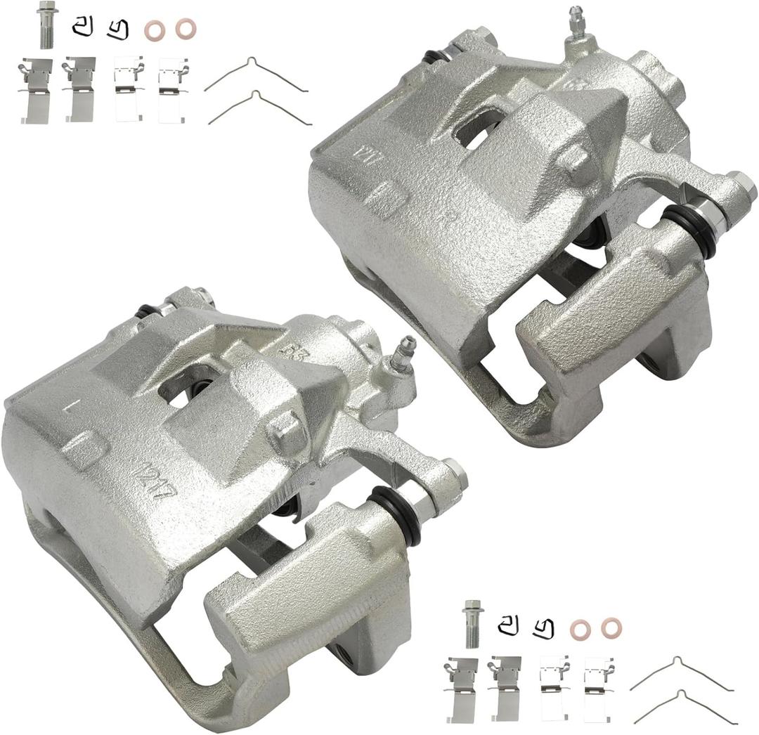 cciyu 19B3128 19B3129 Front Left & Right Brake Calipers With Bracket For Lexus For ES350 2007-2012 2016-2018,For Toyota For Avalon 2008-2018,For Toyota For Camry 2007-2017