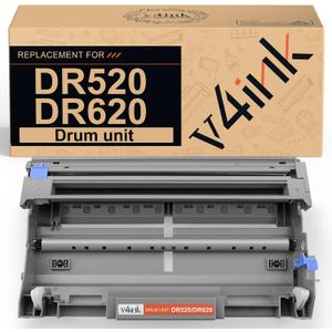 v4ink Compatible Drum Replacement for Brother DR520 DR620 1Pack for DCP-8060 8065 8080 8085 HL-5240 5250 5270 5280 5340 5350 5370 5380 MFC-8460 8480 8660 8670 8680 8690 8860 8870 8880 8890 (Not Toner)