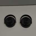 Straw Lid for Hydro Flask, Lids with Straw Compatible with Hydro Flask Wide Mouth 12/18/20/32/40 oz Water Bottles, Leak-Proof Drinking Cap with Replacement Straw, Durable Sport Bottle Lid Accessories (2 Pcs Black)