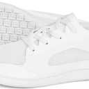 Hike Men's Barefoot Shoes Wide Toe Box Footwear, Minimalist Walking with Arch Support Zero Drop Sole for Sneakers Walking grounding Trail Running (9, White)