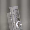 Nose Hair Trimmer for Women - 2 in 1 Ear and Eyebrow Hair Trimmer - Painless Facial Hair Razor for Women - Rechargeable Face/ Arm/ Leg/ Lip/ Underarm/ Chin/ Finger/ Bikini Hair Remover with Dual-Edge Blades