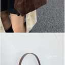 Women Vintage Suede Handbag Small Tote Bag Drawstring Bucket Bag Faux Suede Crossbody Bag Everyday Shoulder Bag Winter Purse