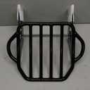 XFMT Motorcycle King Detachable Two-Up Luggage Rack for Harley Touring Road King Street Glide Road Glide Electra Glide 2009-Later, Gloss Black