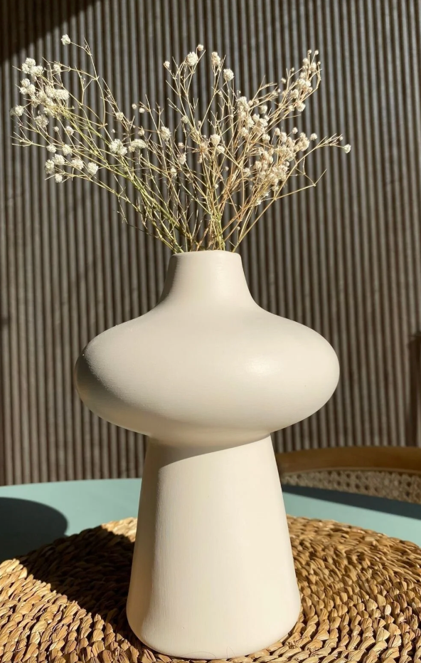 White Ceramic Vase