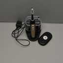 Electric Toothbrush with Water Flosser, Upgrade Flossing Toothbrush Combo with 3 Brush, 5 Floss Speeds& 3 Brush Modes, 500mL Tank, 30-Day Battery, for Adults & Teens, Gums, Braces-Black