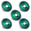 ‎5 Pack 4.5 Inch Indestructible Disc for Grinder, Indestructible Disc 2.0 for Angle Grinder 7/8''-Cut Everything in Seconds, Cutting Discs for Smooth Cutting, Chamfering, Grinding Materials